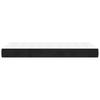 vidaXL Taschenfederkernmatratze Mittel Schwarz 100x200x20 cm Samt