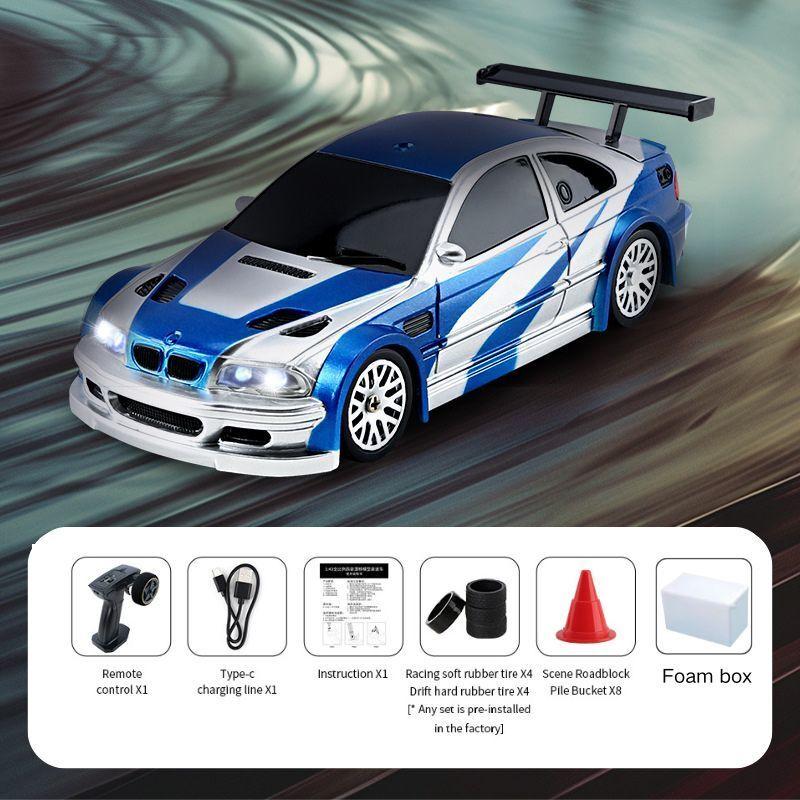 2025 Best-seller 1:64 1:43 Drift Remote Control Car, Four-wheel Remote Control Car, Full-scale Desktop Racing Toy, Children Gift