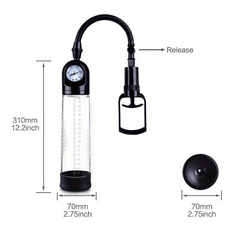 Penis Pump Vacuum Erection Enhancer Cock Enlarger Stretcher Powerup