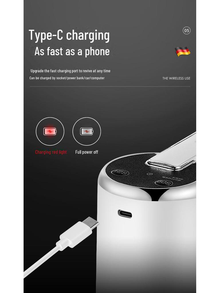 Rechargeable Folding Electric Water Dispenser with Insect-Proof Feature