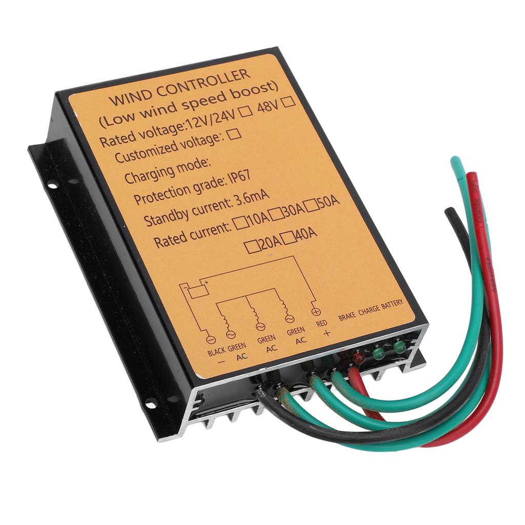 400W Windturbinen-Laderegler 12V 24V IP67 Wasserdicht MPPT Windturbinengenerator