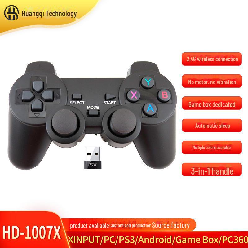 

XINPUT Priority PC360 Mode Retro Game Console Single Player Motor-Free Game Controller TYPEC OTG