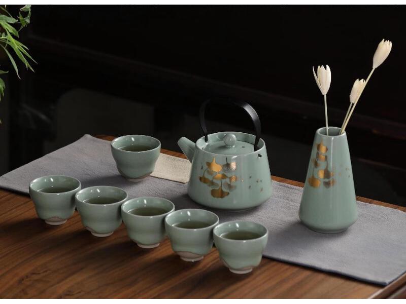 

Wanchunhe Ceramic Tea Set - Happy & Fulfilled