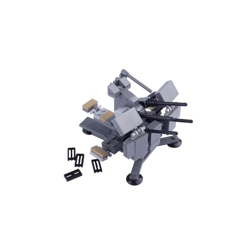 MOC Military Building Block Set Weapons War Army Accessories Soviet Army Characters Cannon Carts Launchers Tents Block Bricks Gift Presents Toy