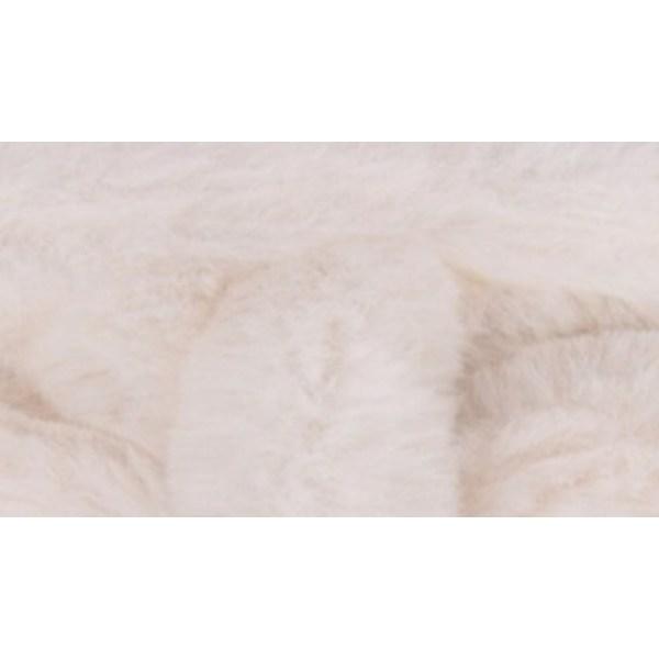 Pastellfarbenes, mit Fell gefüttertes Geschirrset aus Cord für Haustiere, blau