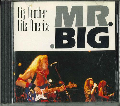 CD MR BIG Big Brother Hits America DGCD010 DV GIG Не Япония Металл Б/У