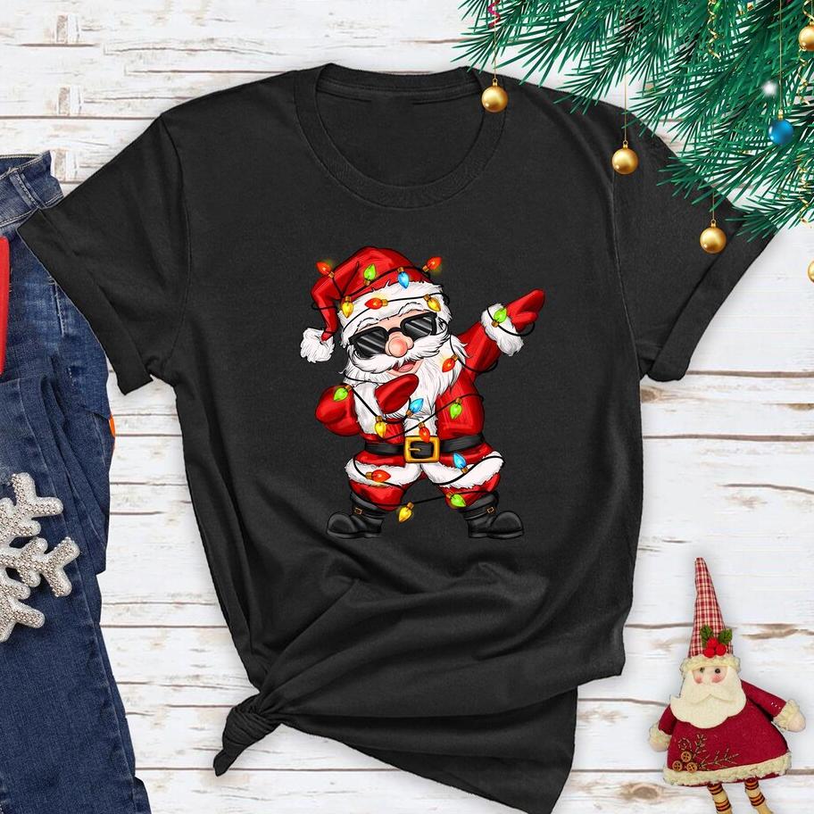 

Christmas TShirt for Women Casual Crew Neck Top with Slight Stretch Festive Graphic Tee AllSeason Short Sleeve Shirt 2XL