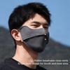 Summer Ice Silk Uv Protection Face Mask For Men, Outdoor Sun Shield Face Cover With Eye Corner Guard