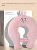 U-Shaped Hot Water Bottle, Cartoon Cute Design, Neck and Shoulder Warmer, Cervical Spine Heat Therapy, Warm Water Bag for Neck, Removable and Washable