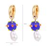 Makersland Vintage Mushroom Earrings Acrylic Irregular Jewelry Accessories Girls Gifts Geometric Earrings for Women
