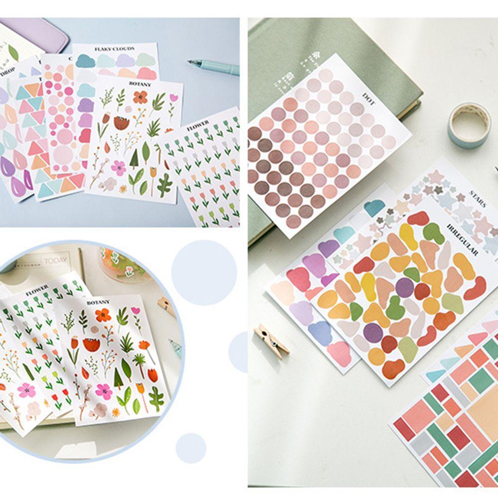 School Supplies Stationery Stickers Label Stickers Diary Scrapbooking Stickers Decorative Decals