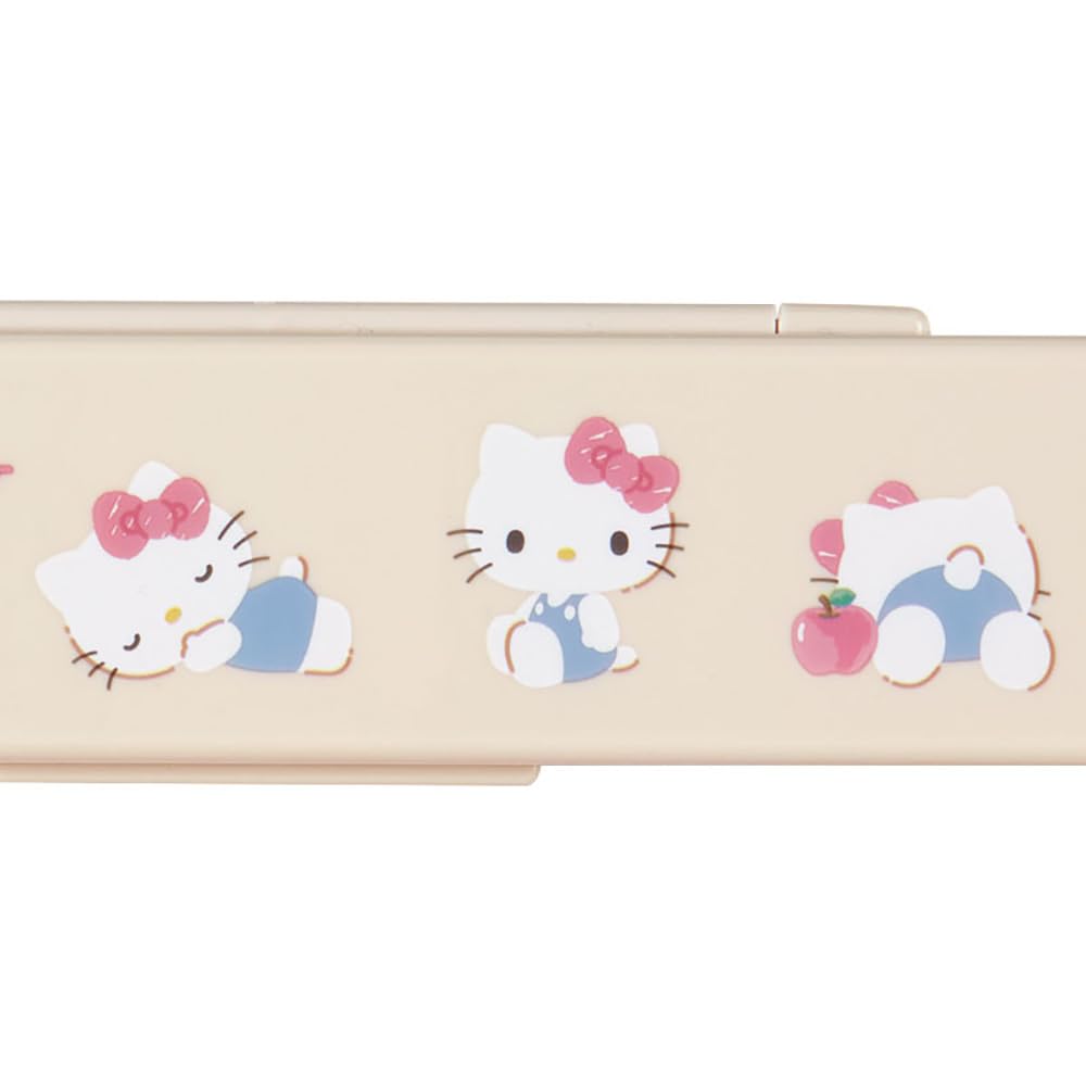 Sanrio Pałeczki Łyżka Hello Kitty x x Idealne na Nowy 293032 i Zestaw, 1.8 18.8 4.7 cm, Życie, Pora lunchu, Postać,