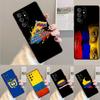 Colombia Flag Phone Case for Samsung Galaxy Note 10 Pro S26 Ultra S23 S24 FE S25 S21 S22 PLUS Shockproof Cove
