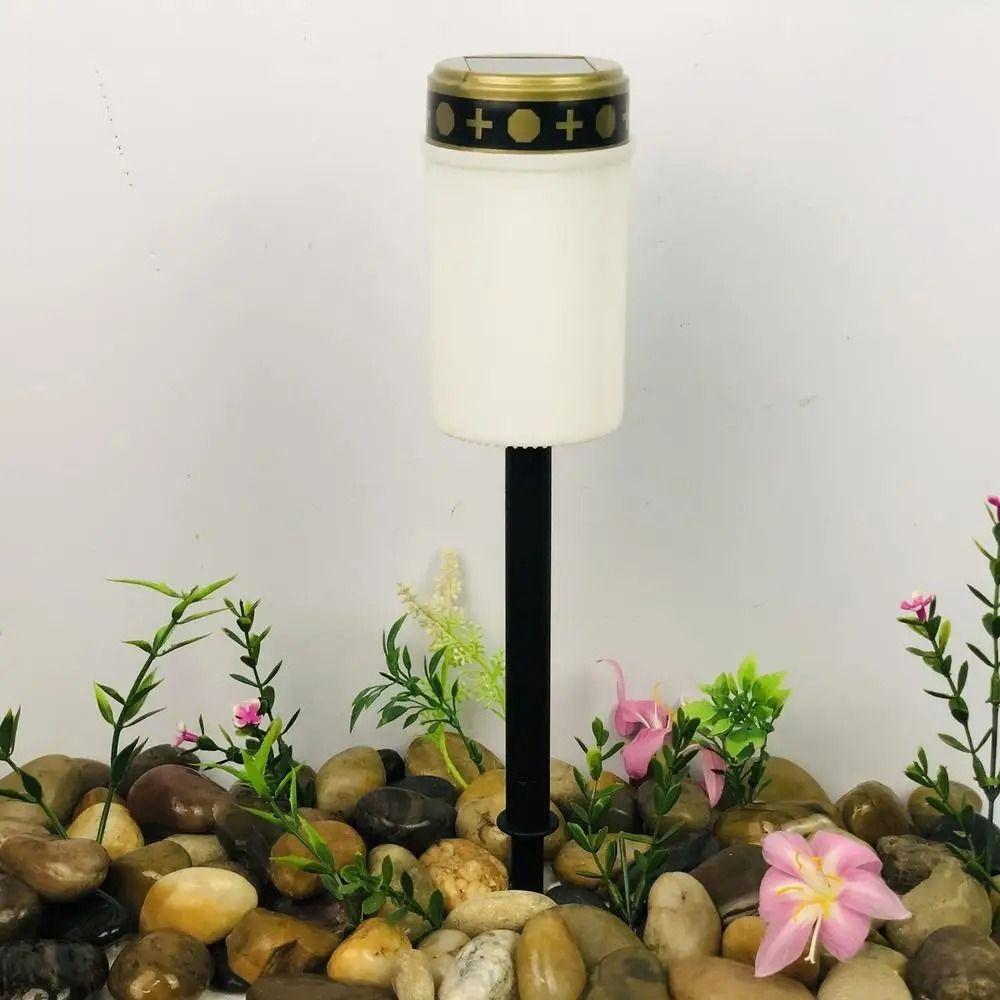 Waterproof Electronic Candle Light Rainproof Lawn Lighting Light Tea Light Pathway Yard Patio