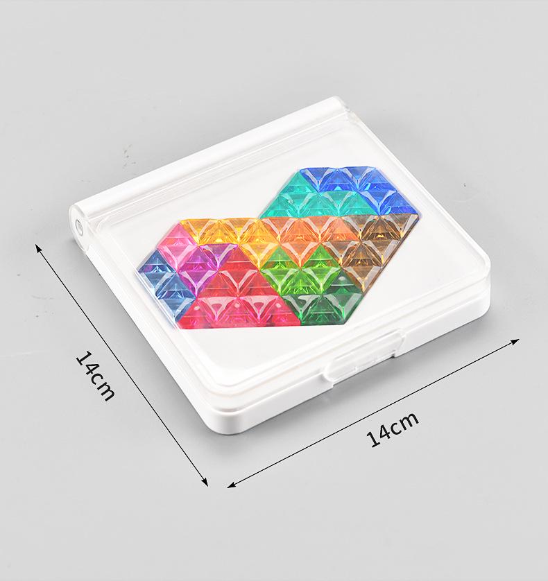 Cross-Border Puzzle Challenge: Advanced Logical Thinking and Hands-on Brain-Teasing Game for Kids