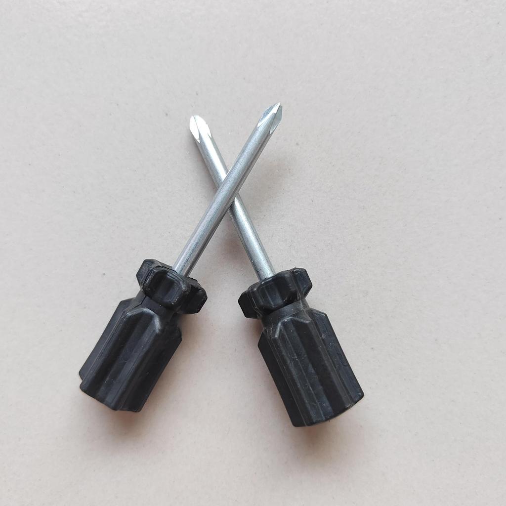 Schwarzer Griff Stark Magnetischer Kreuzschlitz- und Torx-Schraubendreher