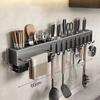 Zhi Shi Wall-Mounted Multifunctional Kitchen Knife Holder