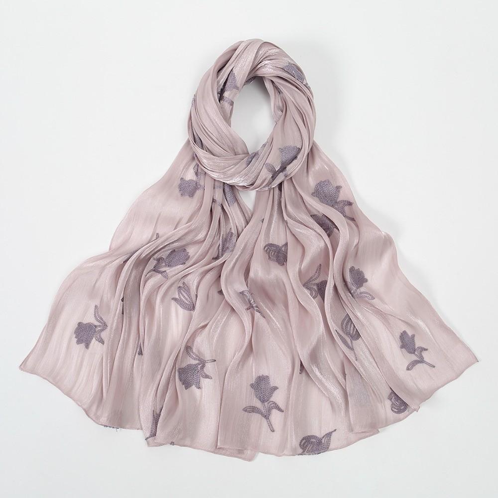Elegant Shawl Headscarf Soft Premium Hijab Shawl Fashion Pleated Long Scarf Wrap  Beach Wear фиолетовый