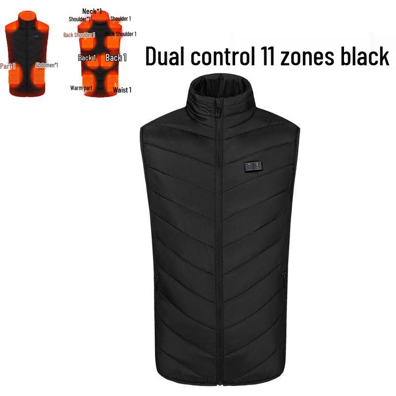 Smart USB Heated Vest for Autumn and Winter - Multi-Zone Temperature Control