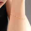 18K Shine Lip Single Strand Bracelet