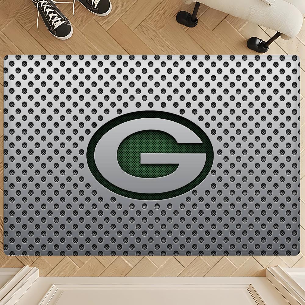 Green BayS PackerS Room Mats Anti-slip Absorb Water Long Strip Cushion Bedroon Mat Household Carpets