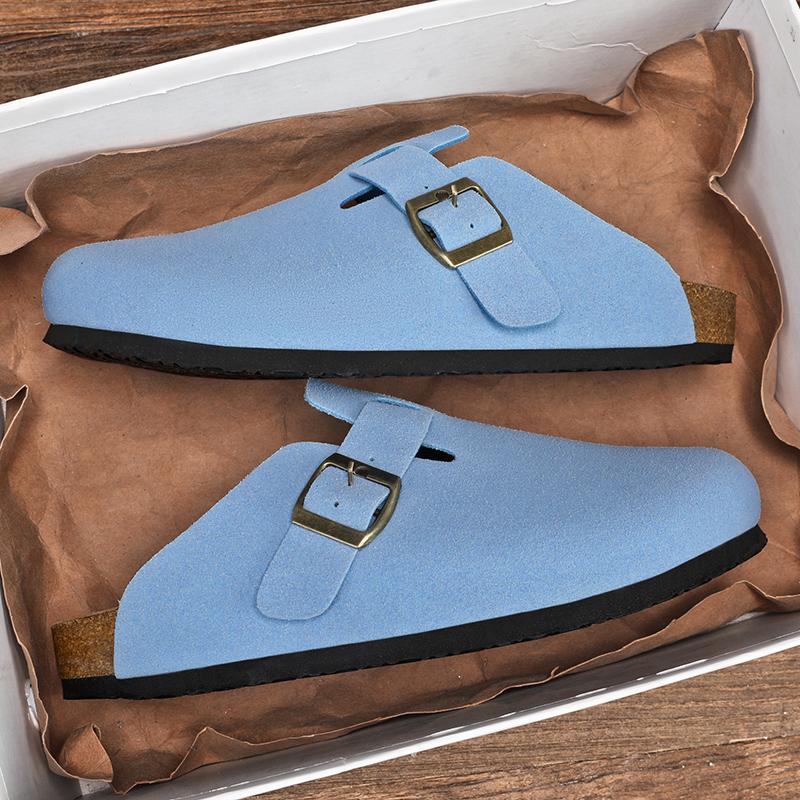 Fashion Classic Shoes Clogs Slippers Women Men Soft Footbed Suede Sandals With Arch Support Trendy Beach Slides Home Men Mules