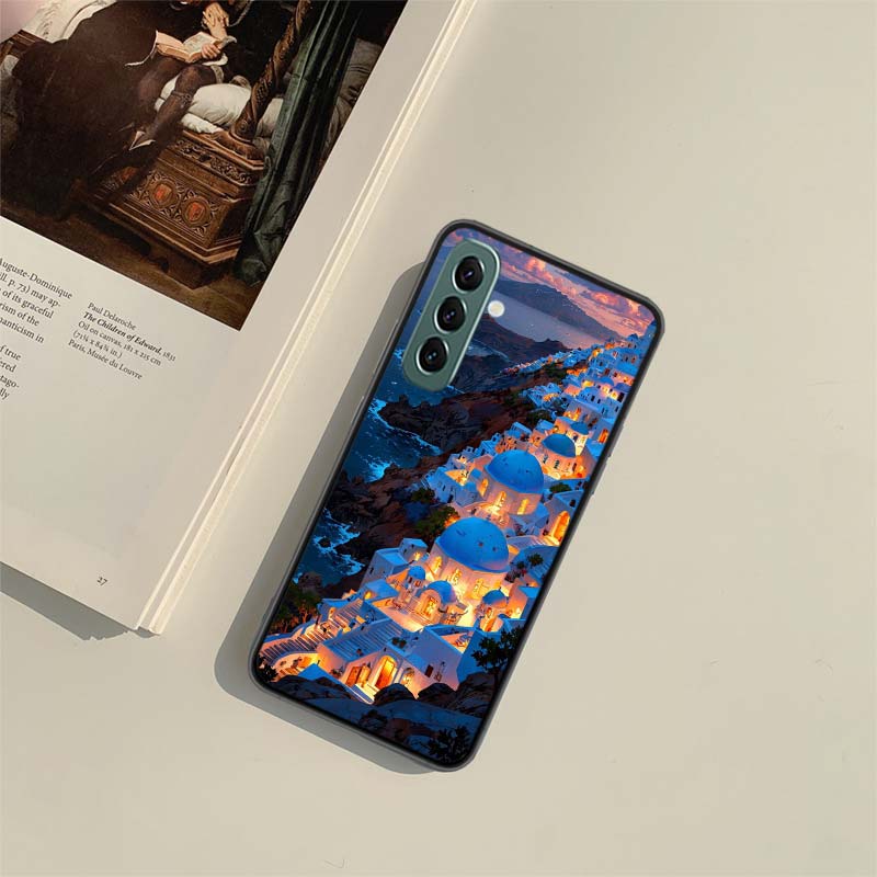

Greece in summer. Santorini Phone Case for Samsung A54 A14 A24 A34 A17 A37 A57 A55 A35 A25 A15 A07 A05S A04S A12 A22 A32 A52S A7 Samsung Note 20