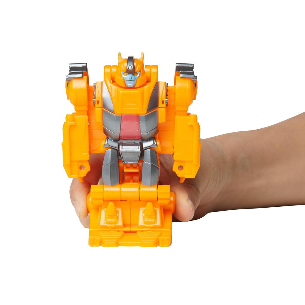 Transformers EarthSpark Smash Changer Terran Jawbreaker Action Figure Robot Toy for Boys and Girls Ages 6 and Up 1-Step 4-Inch