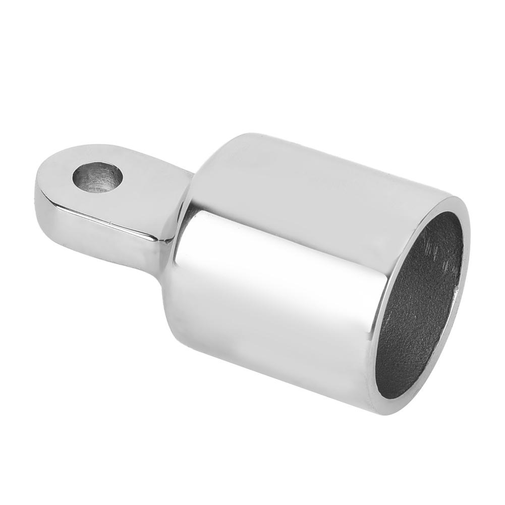 Top End Tube Cap 316 Stainless Steel Rust Resistant Hardware Top Cap for Marnie Boat (25mm)