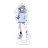 Popular Game Impact Acrylic Stand Anime Cartoon Q-version Figures Kamisato Ayaka Model Desk Decor Standing Sign Gift for Fan