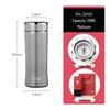 Xi Nuo Stainless Steel Business Thermos with Tea Infuser