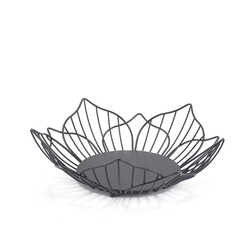 Nordic Iron Fruit Basket Modern Creative Household Living Room Single Light Normal Surface Inside Base Fixed Keep