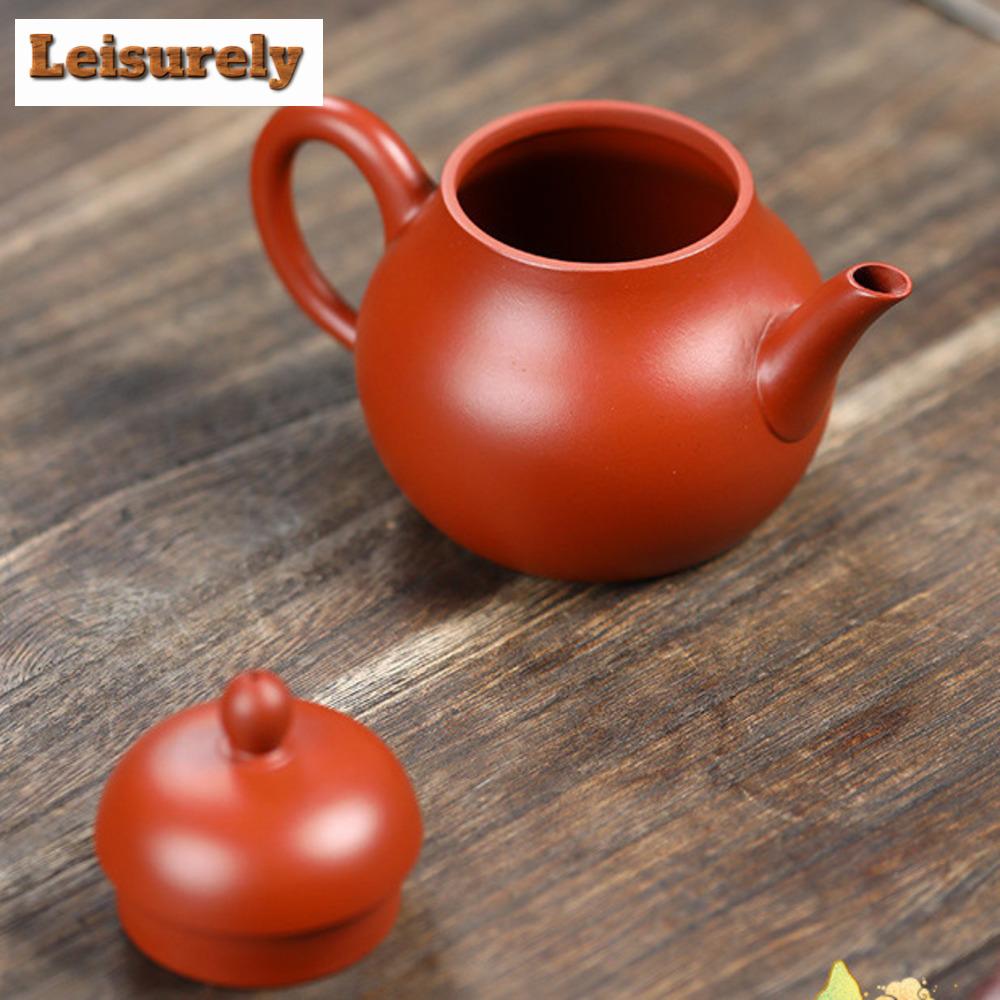 140ml autentic Yixing violet lut ceai Dahongpao în formă de pară oală manuală filtru frumusețe fierbător tradiție Puer set băuturi cadou