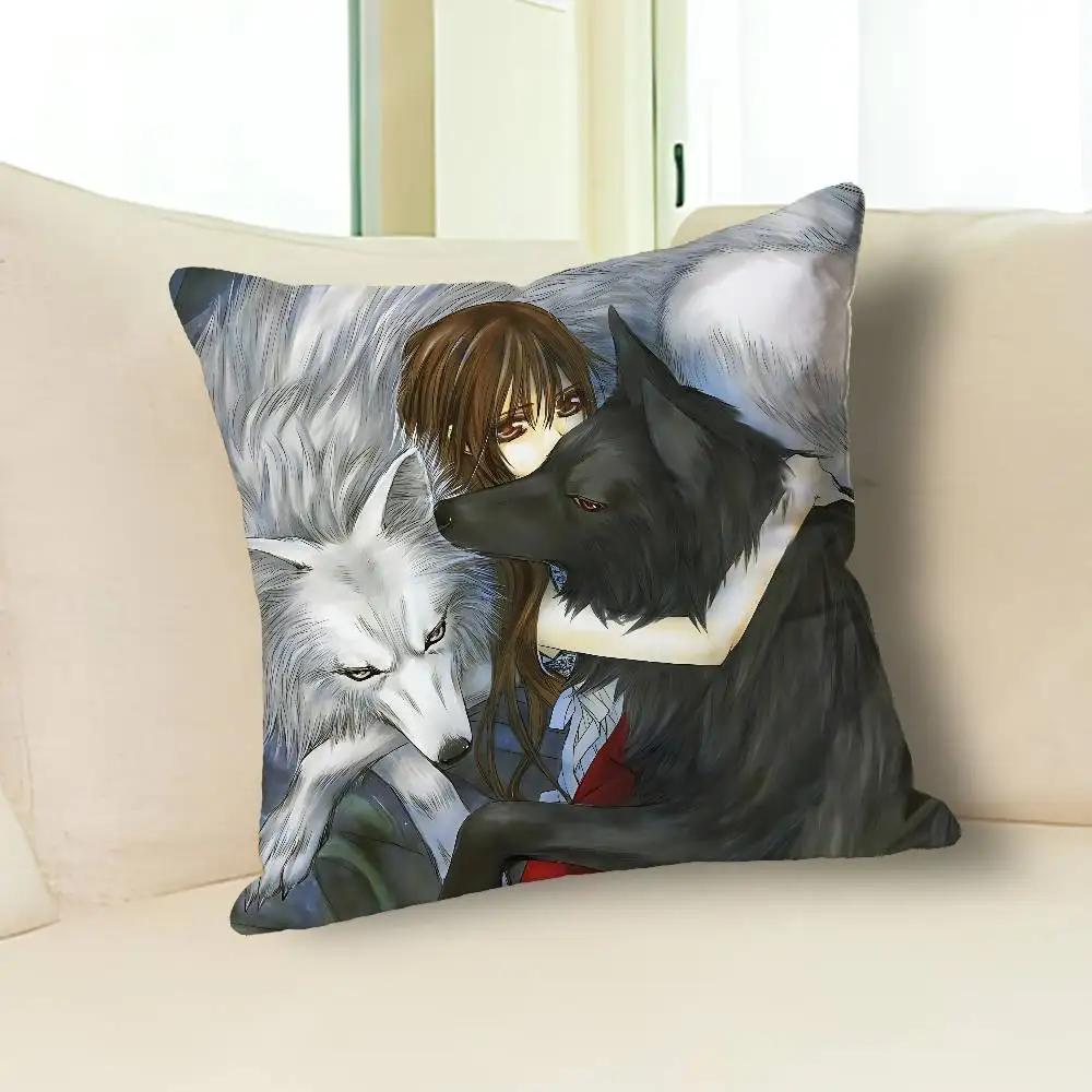 V-Vampire Comics K-Knights Pillow Cases for Bedroom Living Room Sofa Home Decor Polyester Cushion Cover with Zipper