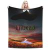 Wicked For Good Merch Blankets Lightweight Thin Fleece Throw Blankets Comfortable Rug Piece