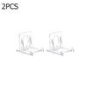 2/5/10/20pc Mini Display Stand Clear Acrylic Display Easels Adjustable Plate Holder Stand Picture Frames Rack Wedding Home Decor Cup Holders 5