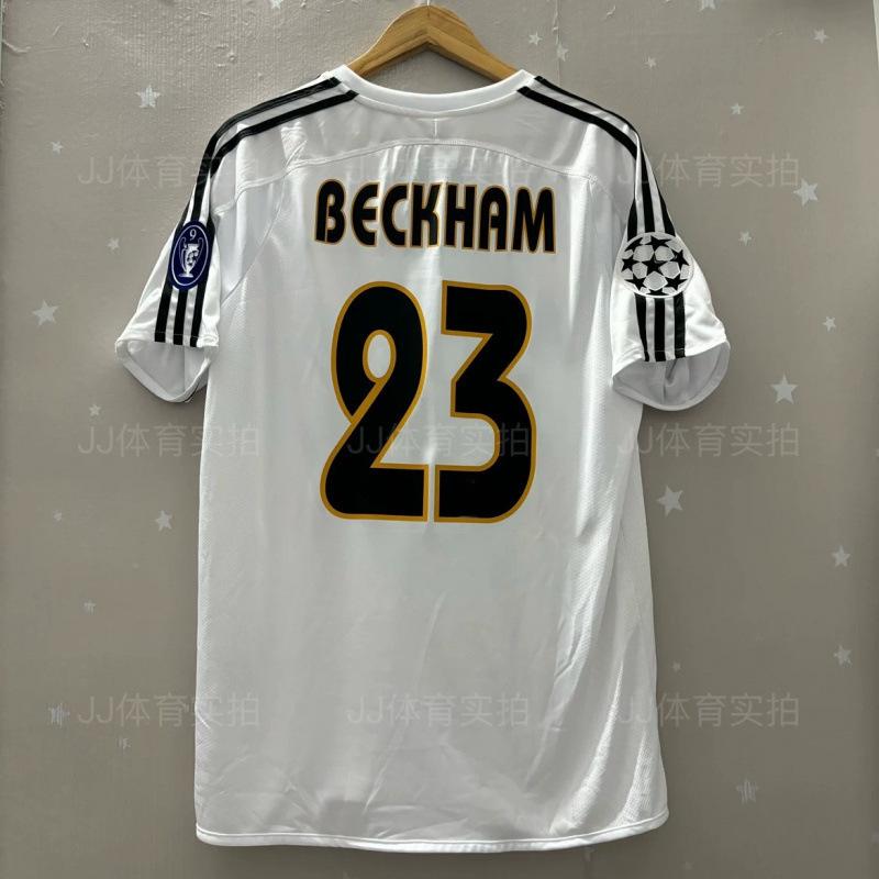 Vintage Trikot Beckham AC Robben Zidane Maldini Boca Carlos Drogaccio Fußballtrikot