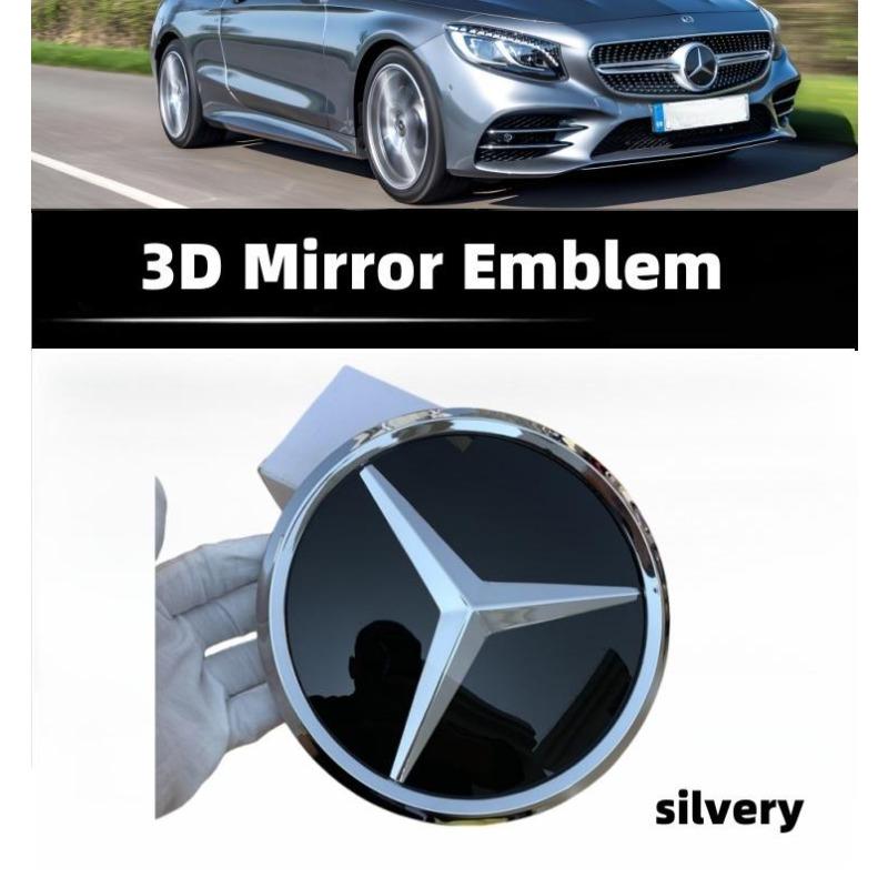 

Емблема решітки лого зіркою значок решітки радіатора для автомобіля Mercedes BenzW204 W205 X253 W213 W212 W176 W177 W167 W246 W117 Аксесуари SLK-R172 2011-2015