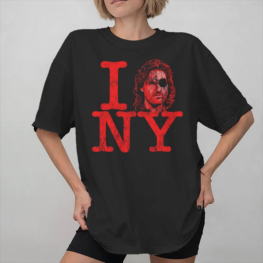 Unisex Women Graphic Printed Escape From New York Snake Plissken T Shirt Tee Cotton Tshirts Clothes