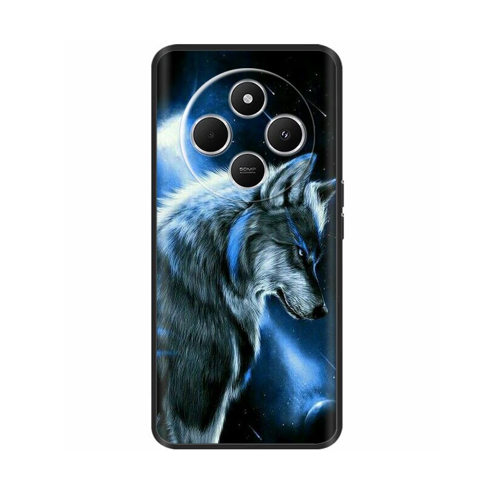 For Xiaomi Redmi 14C Silicone Case Cute Pattern Soft TPU Phone Cover For Redmi 14C Fundas Protective Back Cover 14 C Bumper Bags