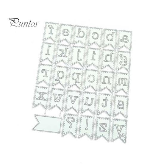 

Буквы Баннер Резка Скрапбукинг Тиснение Бумажная Карта Ремесло DIY Трафарет Плесень серебряный