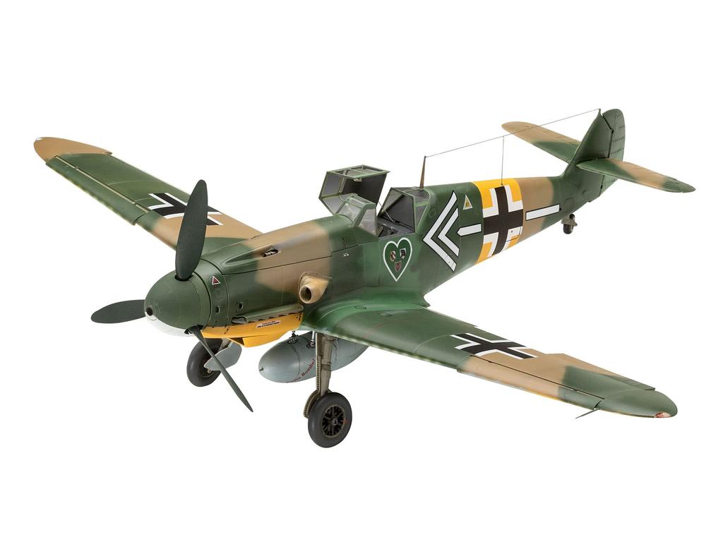 Revell German Air Force Messerschmitt Plastic Model 03829 1/32 Bf109G-2/4