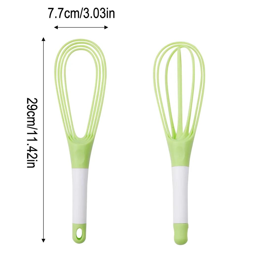 Compact Handheld Rotary Egg Whisk Ergonomic Beater With Foaming Wires For Cake Batter Mixing And Cream Blending