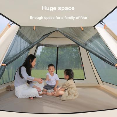 Automatic Waterproof Windproof Storm Rain Camping Tent for Outdoor Park Recreation