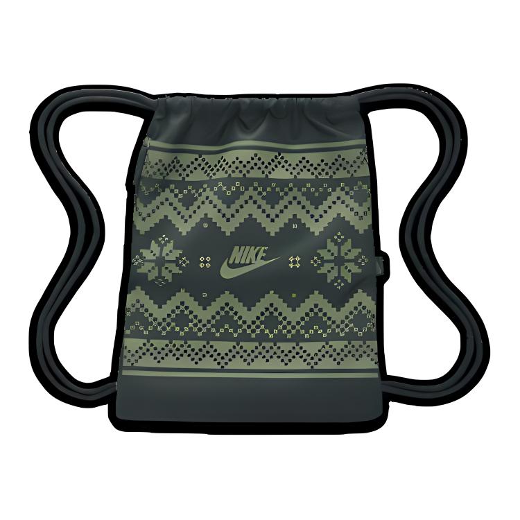 Nike Polyester Backpack Regular Unisex Vintage Green Casual FZ7287-338
