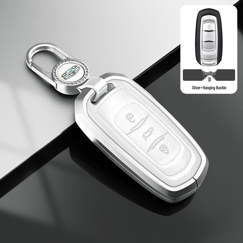 Kompatible Schlüsselhülle für 2016-2021 Geely Boyue, GLGS, Borui und Emgrand Limousinenmodelle