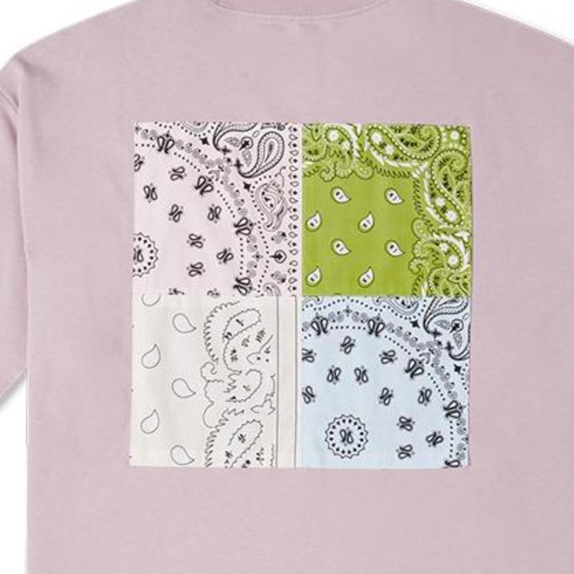 Converse T Shirts Unisex Pink Crew Neck Moderate Straight Fit 10023154-A02