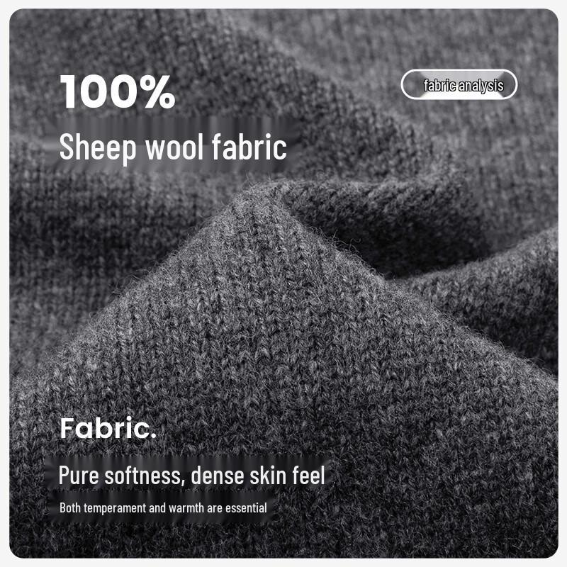 Navigare Women's Loose Fit All-Wool V-Neck Sweater Vest