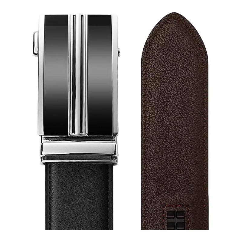 

Мужской ремень Jingdong Zhizao из натуральной кожи с автоматической пряжкой 120cm