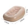 Inflatable Lounge Chair Inflate Sofa Outdoors Single Person Portable Folding Chairs Household Modern Comfort Lounger Furniture